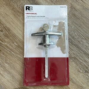 NWT universal t style keyed lock handle. Reliabilt
